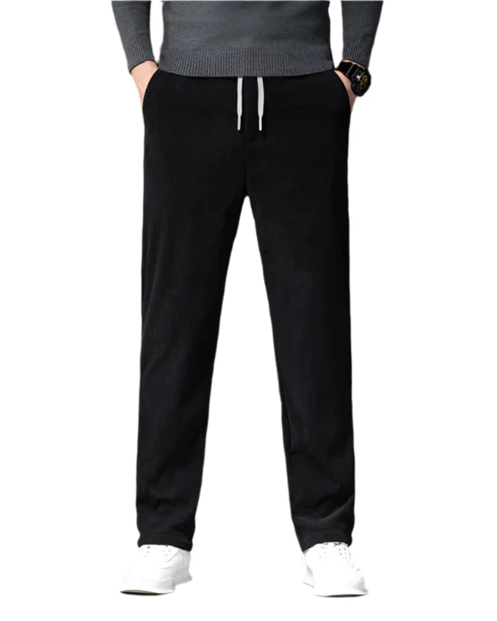 Pantalon Walker en velours côtelé