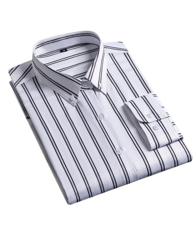 Chemise pour homme à rayures élégantes