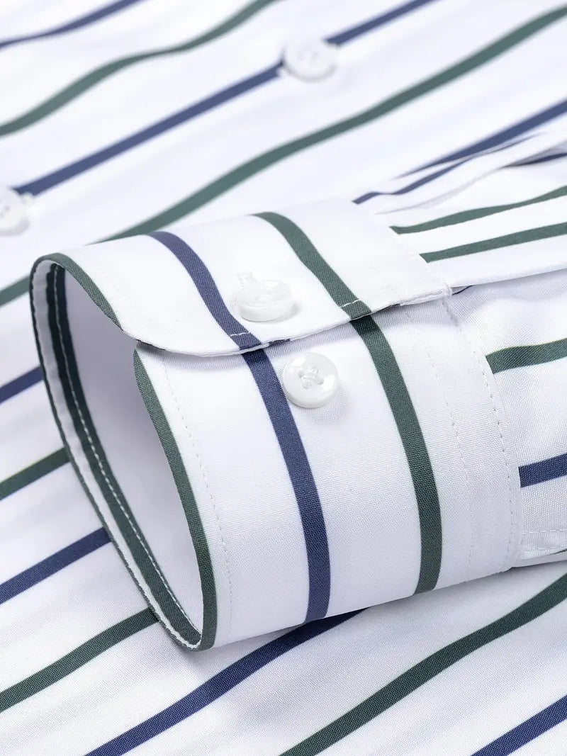 Chemise Chic à Rayures