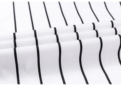 Chemise élégante à rayures en coton