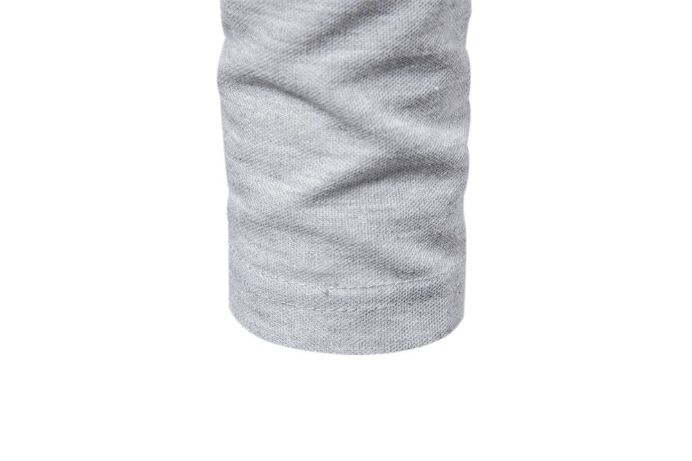 Polo décontracté à manches longues