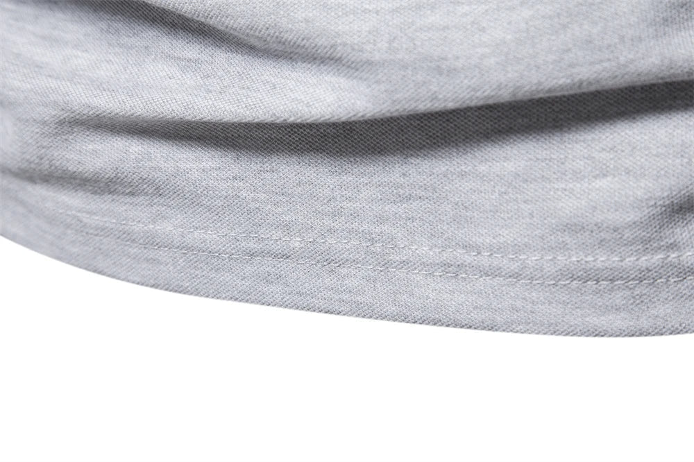 Polo décontracté à manches longues