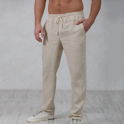 Pantalon en lin élégant