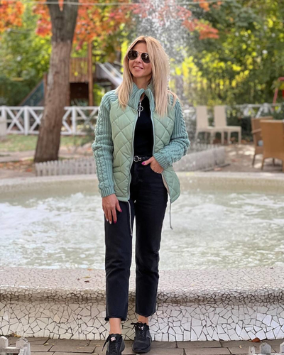 Lova - Gebreide Jas Voor Dames