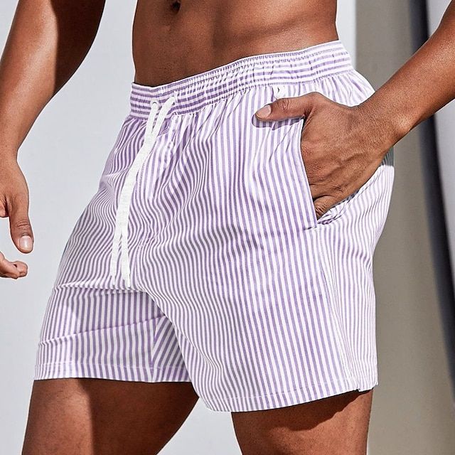 Boardshort rayé casual