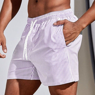 Boardshort rayé casual