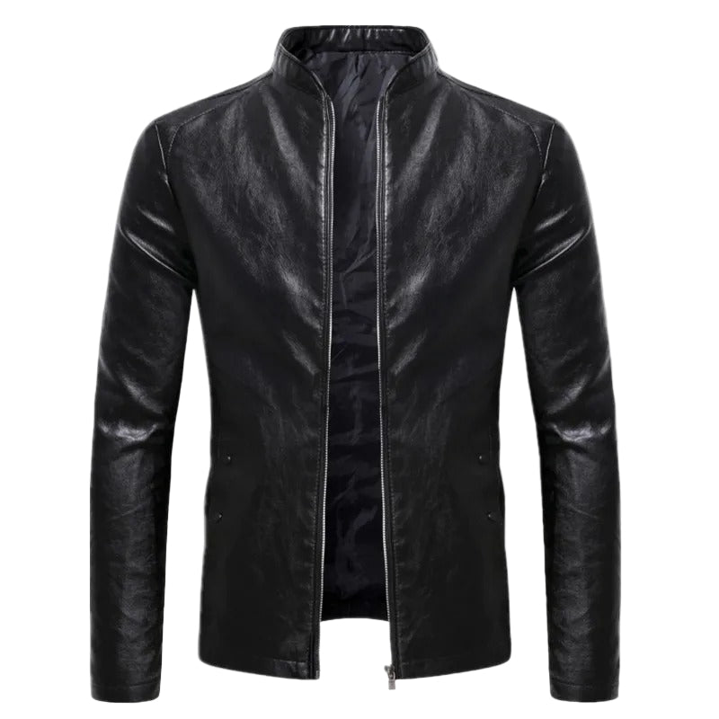 Blouson en cuir classique
