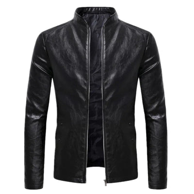 Blouson en cuir classique