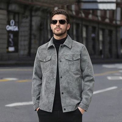 Veste en daim premium