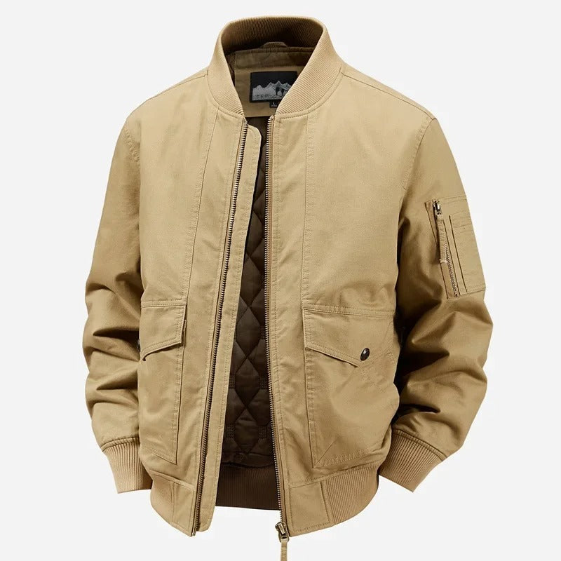 Veste bomber élégante en coton