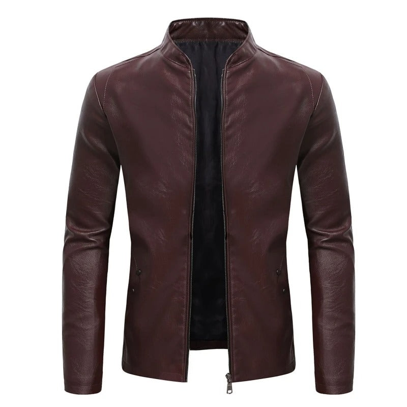 Blouson en cuir classique