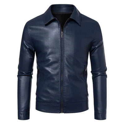 Veste en cuir casual