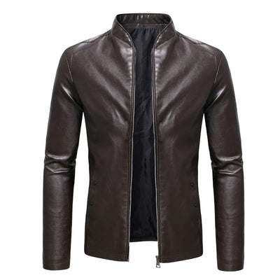 Blouson en cuir classique