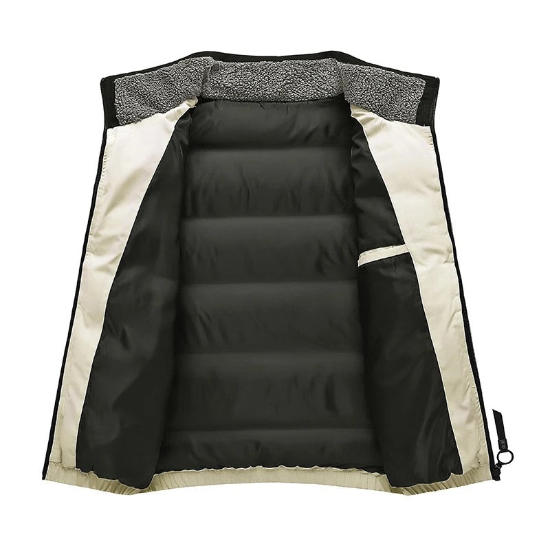 Veste d’hiver à col montant