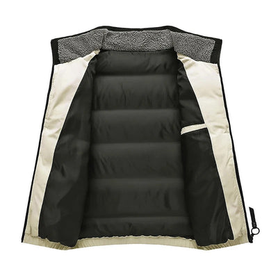 Veste d’hiver à col montant