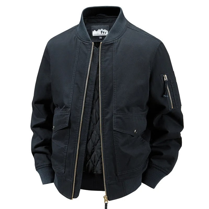Veste bomber élégante en coton