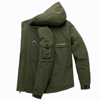 Manteau d’hiver militaire élégant
