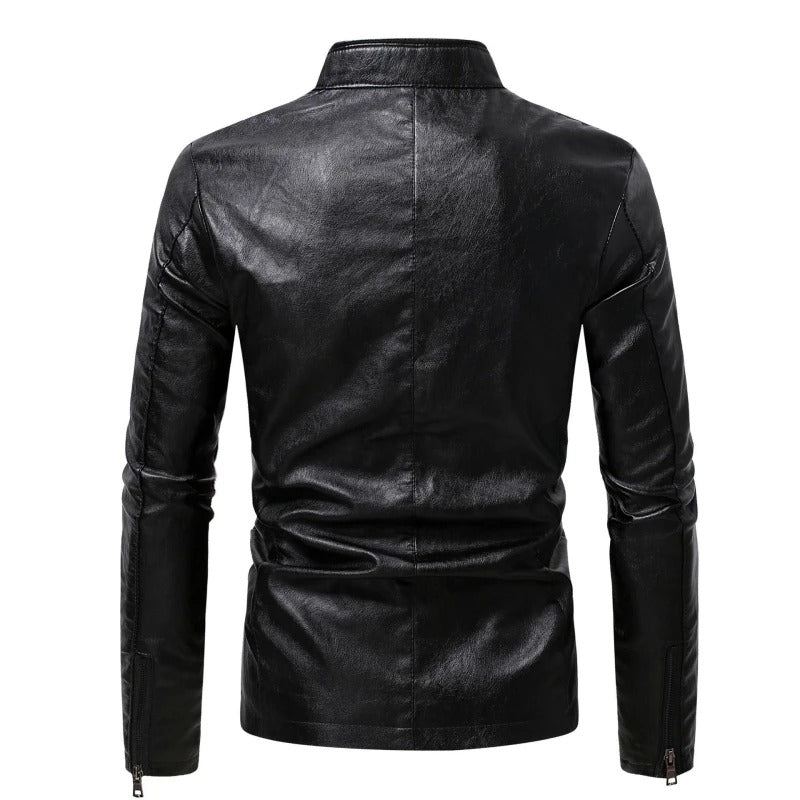 Blouson en cuir classique