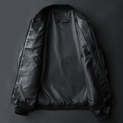 Veste de motard en cuir
