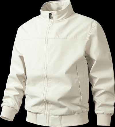 Veste bomber élégante résistante au vent