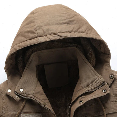 Veste d’hiver en coton décontractée