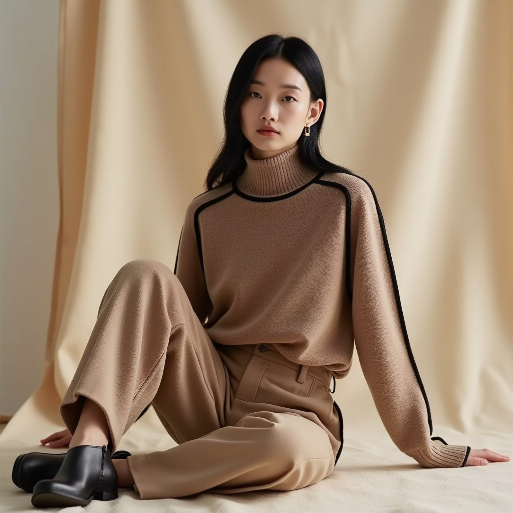 Emmanuelle – Gebreide coltrui