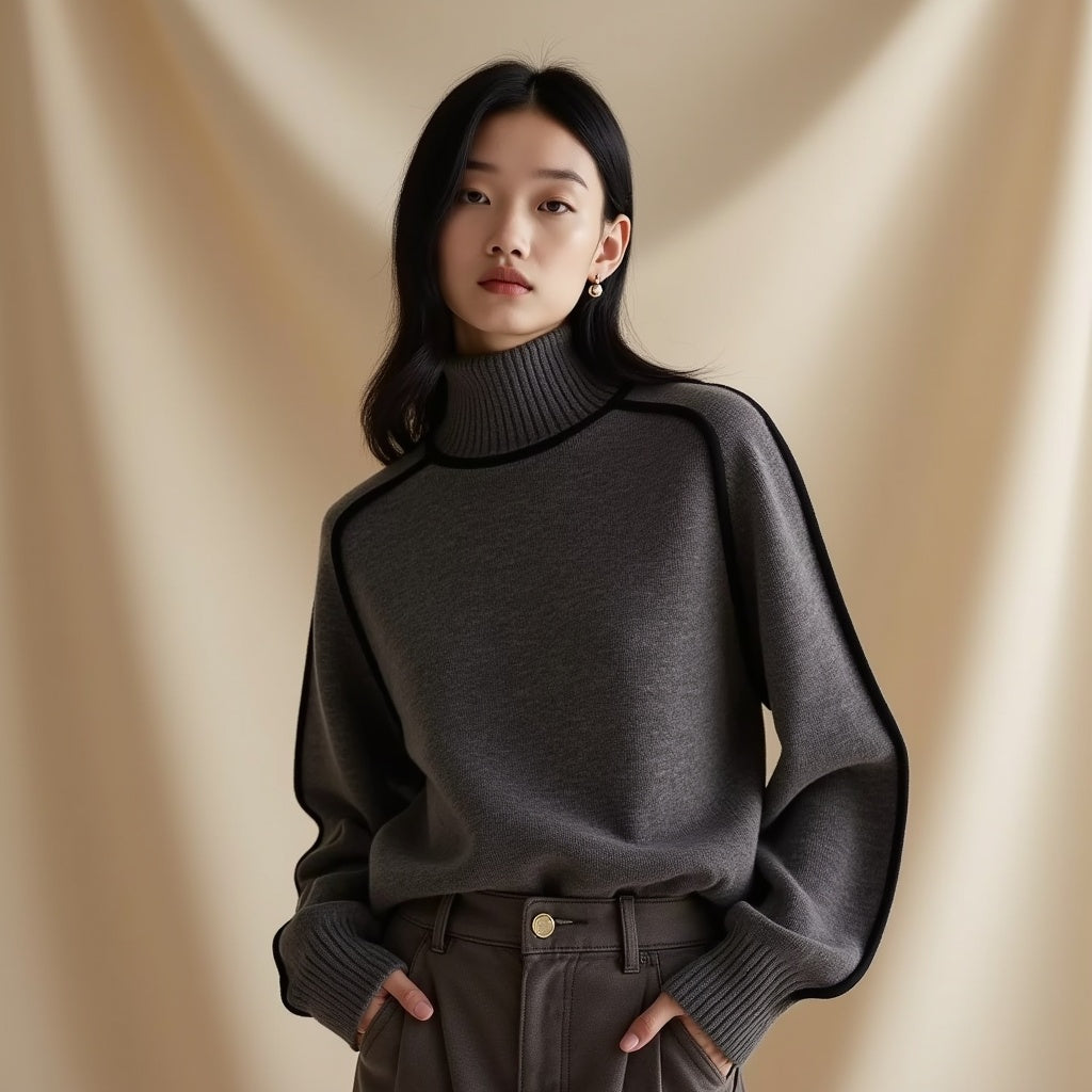 Emmanuelle – Gebreide coltrui