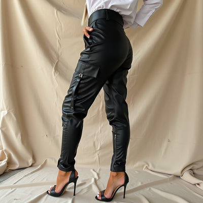 Isabelle – Vegan leren broek