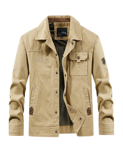 Blouson coupe-vent en coton