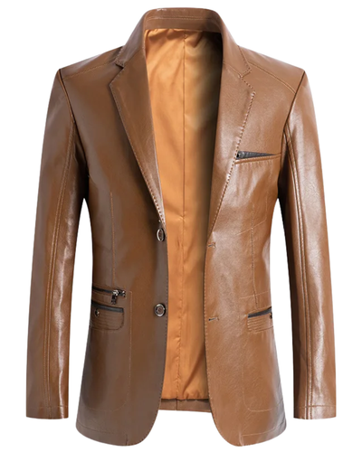 Veste en cuir chic