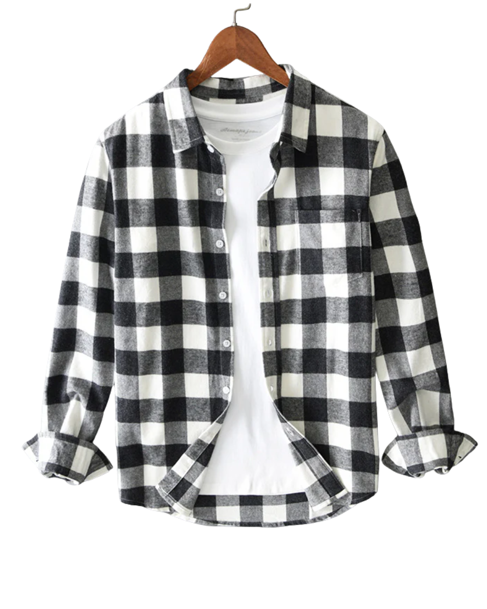 Chemise élégante à carreaux