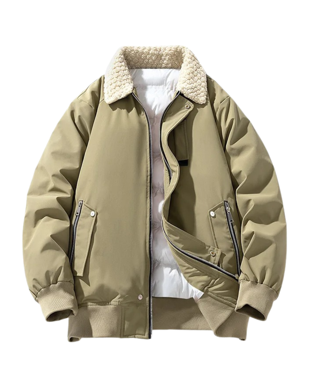 Blouson aviateur chaud