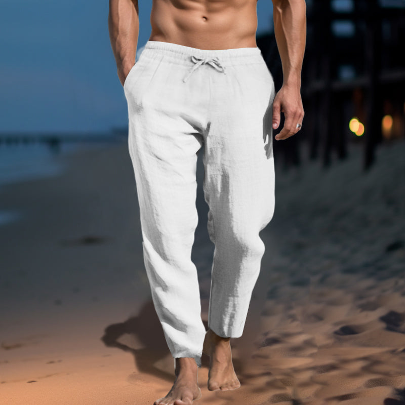 Pantalon en lin Corfu