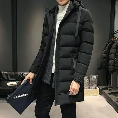 Manteau d’hiver long pour homme