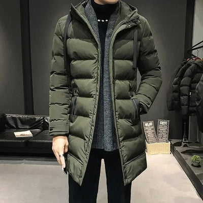 Manteau d’hiver long pour homme