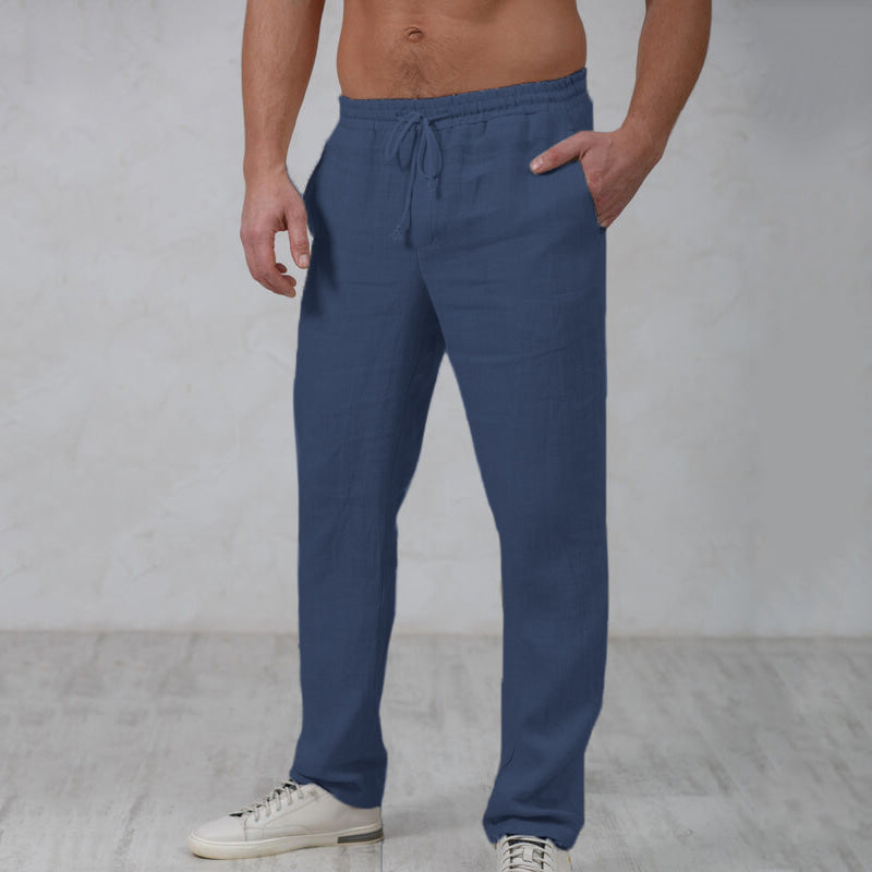 Pantalon en lin élégant